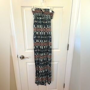 blues and oranges maxi dress✨✨Free with purchase! ✨ See description